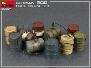 MiniArt 35597 GERMAN 200L FUEL DRUMS WW2 1/35 – imagen 3