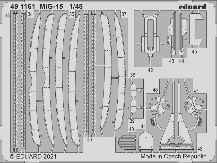 Eduard BIG49287 MiG-15 BRONCO/HOBBY BOSS 1/48 – image 2
