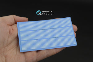 Quinta Studio QP00003 Waterline for ships and submarines. Width 0.5 mm, length 2820 mm. (for all kits)