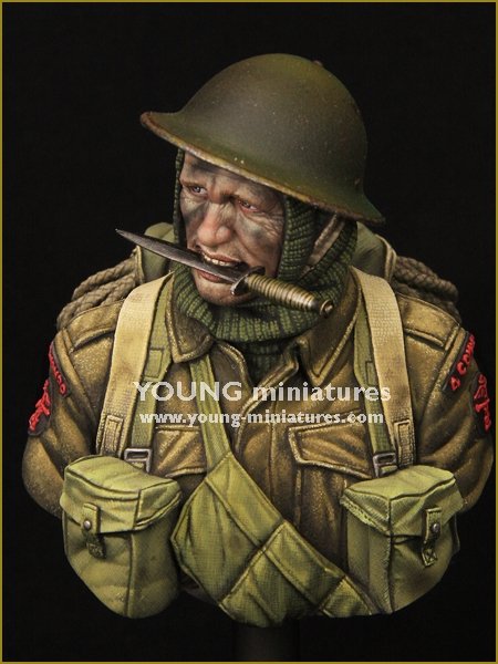 Young Miniatures YM1853 British Commandos WWII 1/10 – immagine 2