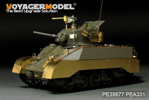 Voyager Model PEA331 WWII US M3A3 Stuart Fenders/Side skirts (FOR AFV CLUB KIT) 1/35 – immagine 3