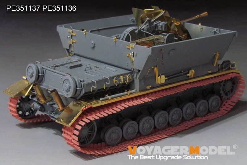 Voyager Model PE351136 WWII German &amp;quot;MOBELWAGEN&amp;quot; Fenders (For BORDER BT-007) 1/35 – immagine 3