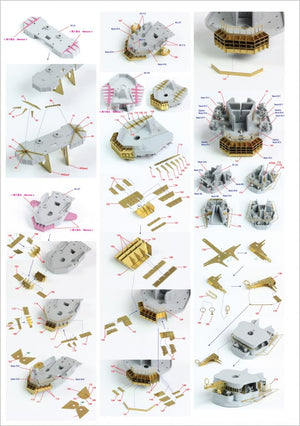 Pontos 35020F1 IJN Kongo 1944 Detail Up Set 1/350 – immagine 5