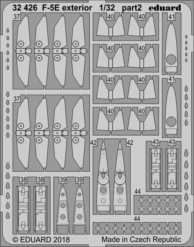 Eduard BIG3393 F-5E 1/32 KITTY HAWK – image 5