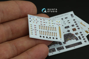 Quinta Studio QD48208 Ju 87B-1/B-2/R-2 3D-Printed &amp;amp; coloured Interior on decal paper ( Airfix ) 1/48 – immagine 10