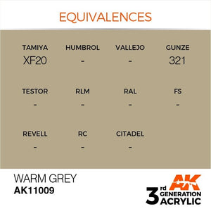 AK Interactive AK11009 Gris chaud 17 ml – image 3