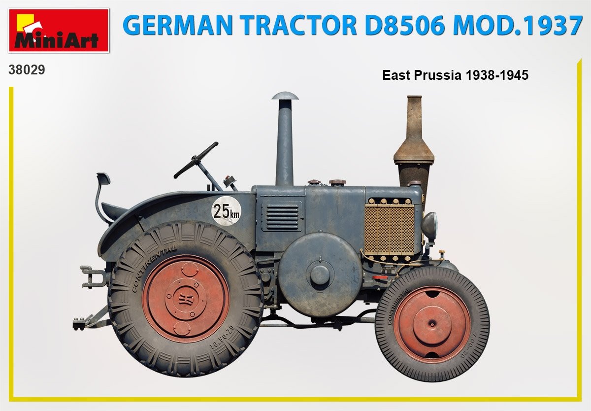 MiniArt 38029 TRACTEUR ALLEMAND D8506 MOD. 1937 1/35 – image 8