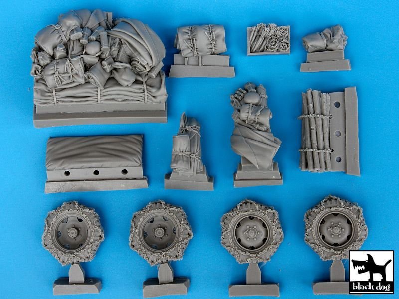 Black Dog T35042 German Steyr 1500Abig accessories set 1/35 – Bild 6