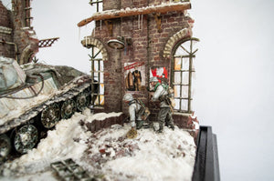 RT-Diorama 35302 Diorama-Base: &amp;quot;Wintergewitter&amp;quot; Operation Winter Storm 1/35 – Bild 3