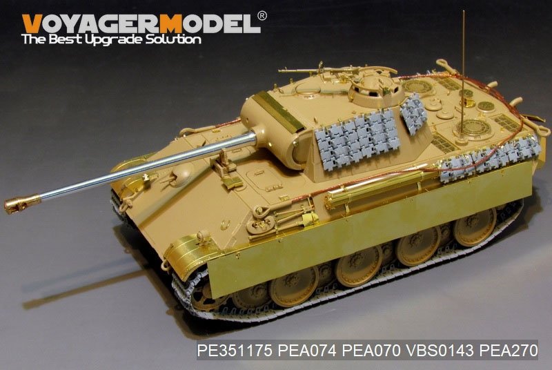 Voyager Model PE351175 WWII German Panther G early ver.Basic (For HOBBYBOSS 84551) 1/35 – immagine 3