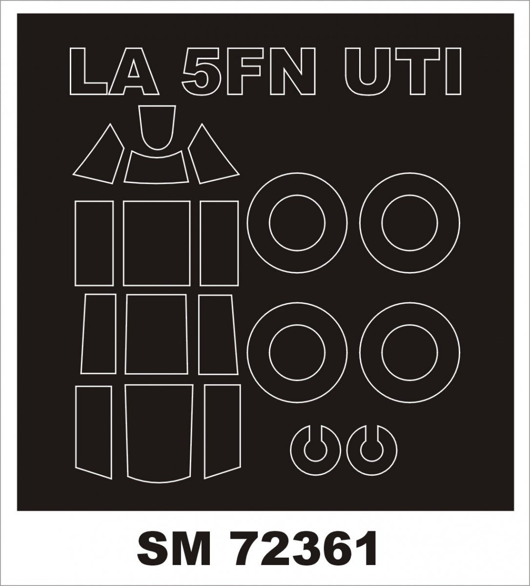 Montex SM72361 La-5FN UTI pour KP 1/72