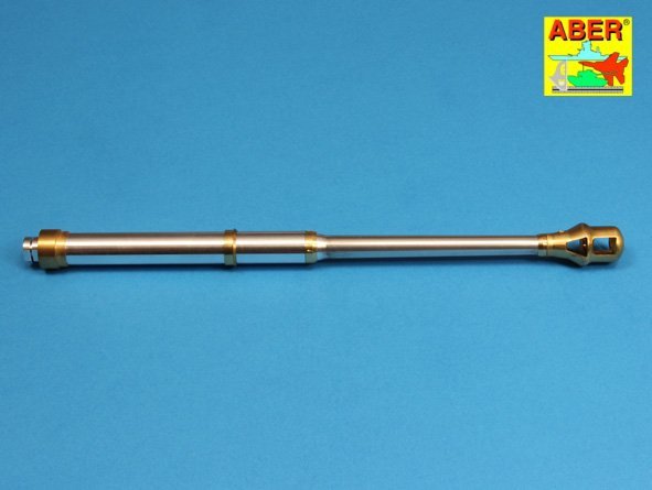 Aber 16L-05 Lufa 88 mm KwK 36 L/56 do czołgu Tiger I z wczesnej produkcji / German 88 mm KwK 36 L/56 Tiger I Early Barrel 1/16 – zdjęcie 3
