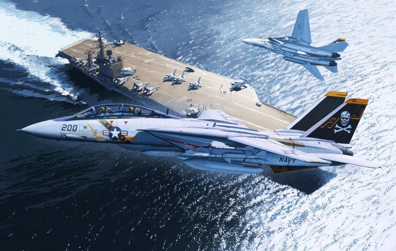 KA Models KP-72001A F-14A Tomcat &amp;quot;Jolly Rogers&amp;quot; (ex Fujimi) 1/72