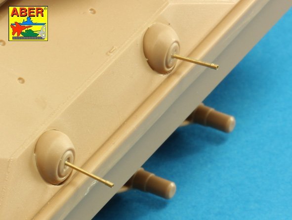 Aber 35L-221 Set of barrels for US M16A1 or M231 5,56mm gun barrels x 6 pcs. 1/35 – Bild 4