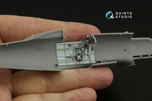Quinta Studio QD48391 Macchi C.205 Veltro 3D-Printed &amp;amp; coloured Interior on decal paper (Hasegawa/Italeri) 1/48 – zdjęcie 8