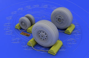 Eduard 632006 F-4J/ S wheels 1/32 TAMIYA – immagine 2