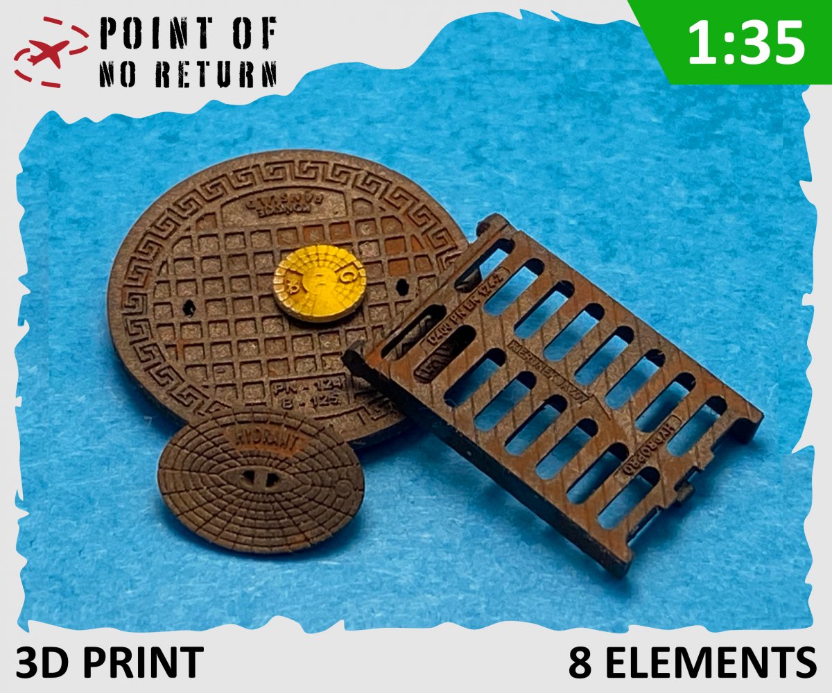 Point of no Return 3523030 Studzienki rewizyjne i odwodnieniowe / Inspection and drainage manholes 1/35