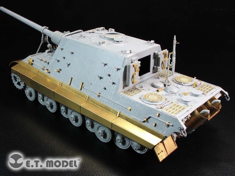 ET Model E35-197 WWII German Panzerjager &amp;quot;Jagdtiger&amp;quot; Basic (Pour kit DRAGON) (1/35) – image 4