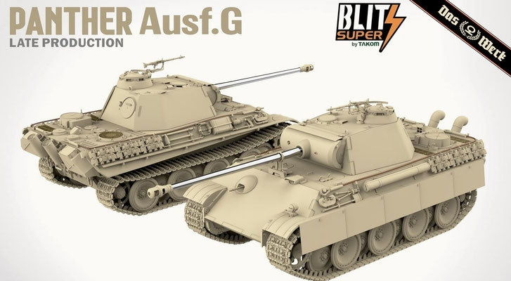 Das Werk DW35041 Panther Ausf.G Late Production SUPER BLITZ 1/35 – imagen 6