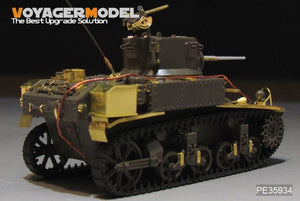 Voyager Model PE35934 WWII US M3 Stuart light tank basic For TAMIYA 35360 1/35 – immagine 13