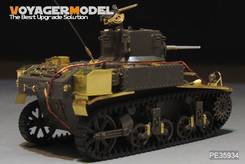 Voyager Model PE35934 WWII US M3 Stuart light tank basic For TAMIYA 35360 1/35 – immagine 13