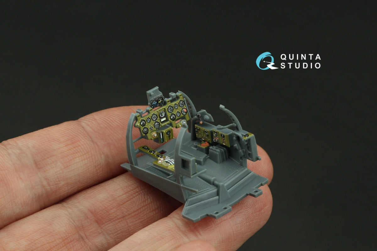 Quinta Studio QD48477 A6M3 Zero 3D-Printed coloured Interior on decal paper (Eduard) 1/48 – Bild 9