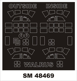 Montex SM48469 WALRUS AND AIRFIX 1/48