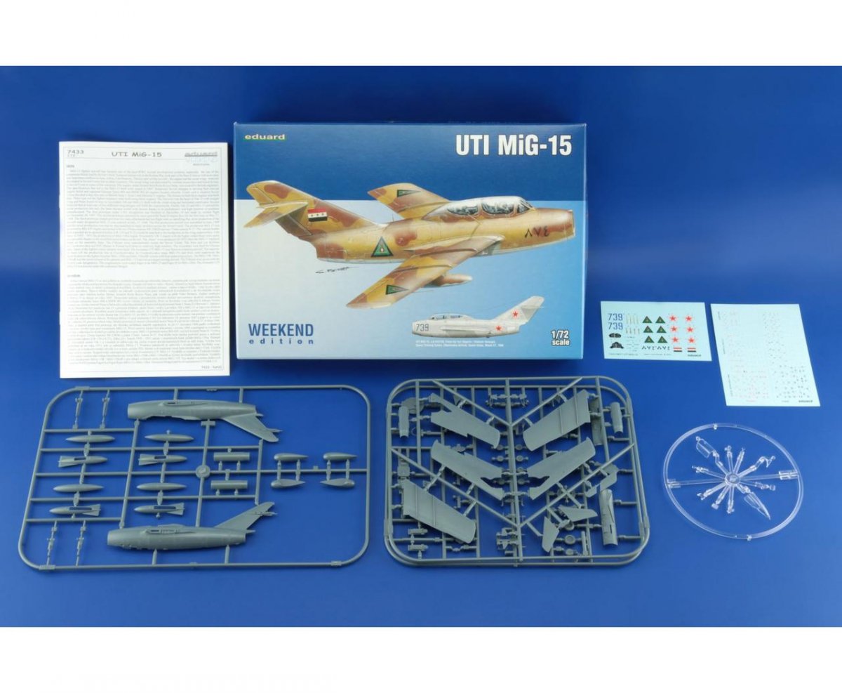 Eduard 7433 UTI MiG-15 1/72 – imagen 2