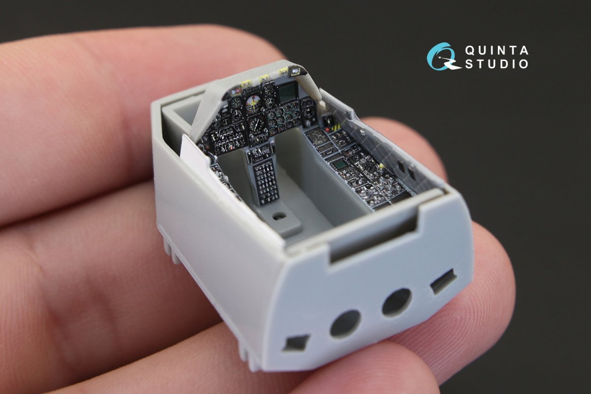 Quinta Studio QD48143 A-10A 3D-Printed &amp;amp; coloured Interior on decal paper (for Hobby Boss kit) 1/48 – Bild 5