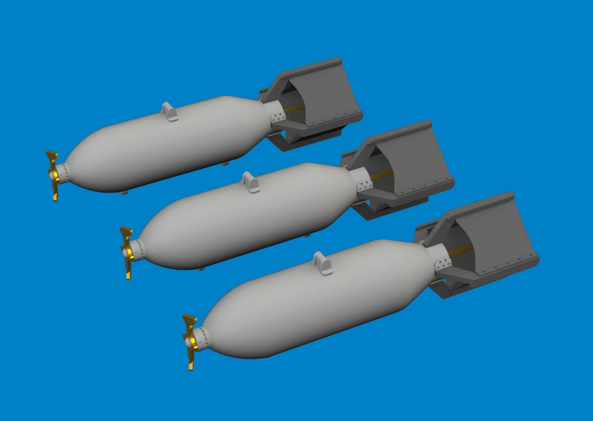 Eduard 6481083 P-40 100lb M30 US bombs PRINT EDUARD 1/48 – image 4