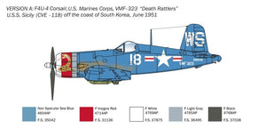 Italeri 1453 F4U-4 Corsair - Korean War 1/72 – immagine 5