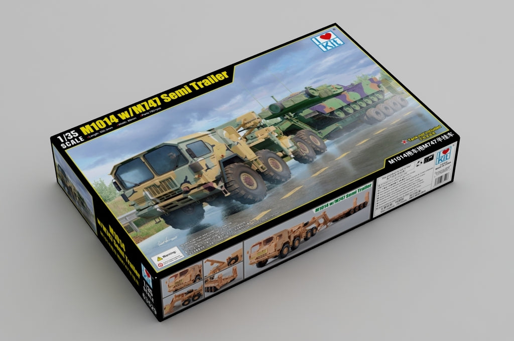 I Love Kit 63529 M1014 Trailer Towing M747 Semi-Trailer 1/35 – immagine 2