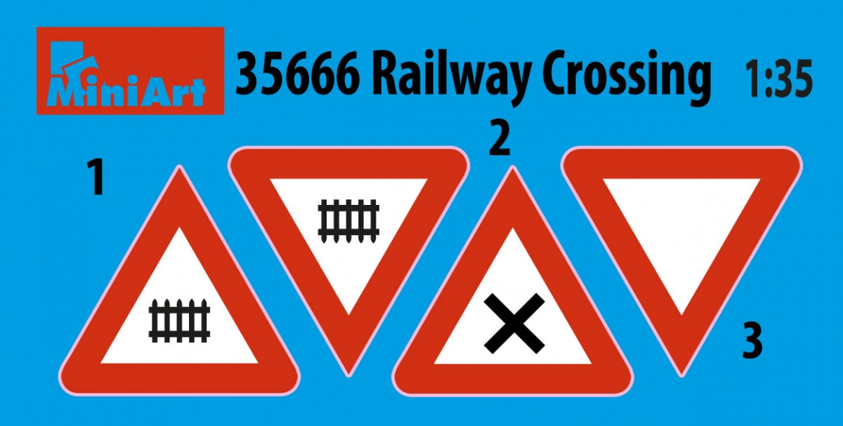 Miniart 35666 Railway Crossing 1/35 – imagen 2