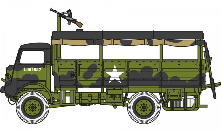 Airfix 03306A Bedford QLT And Bedford QLD Trucks 1/76 – immagine 5