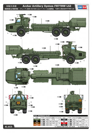 Hobby Boss 84579 Archer Artillery System FH77BW L52 1/35 – image 5