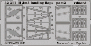 Eduard 32311 Il-2m3 landing flaps HOBBY BOSS 1/32 – imagen 2