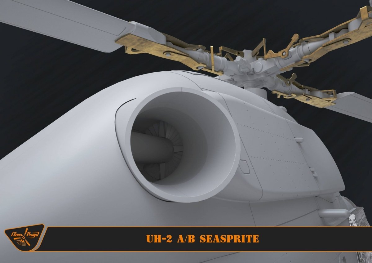 Hélice transparente ! Kit avancé CP72002 UH-2 A/B Seasprite ADVANCED au 1/72 – image 9