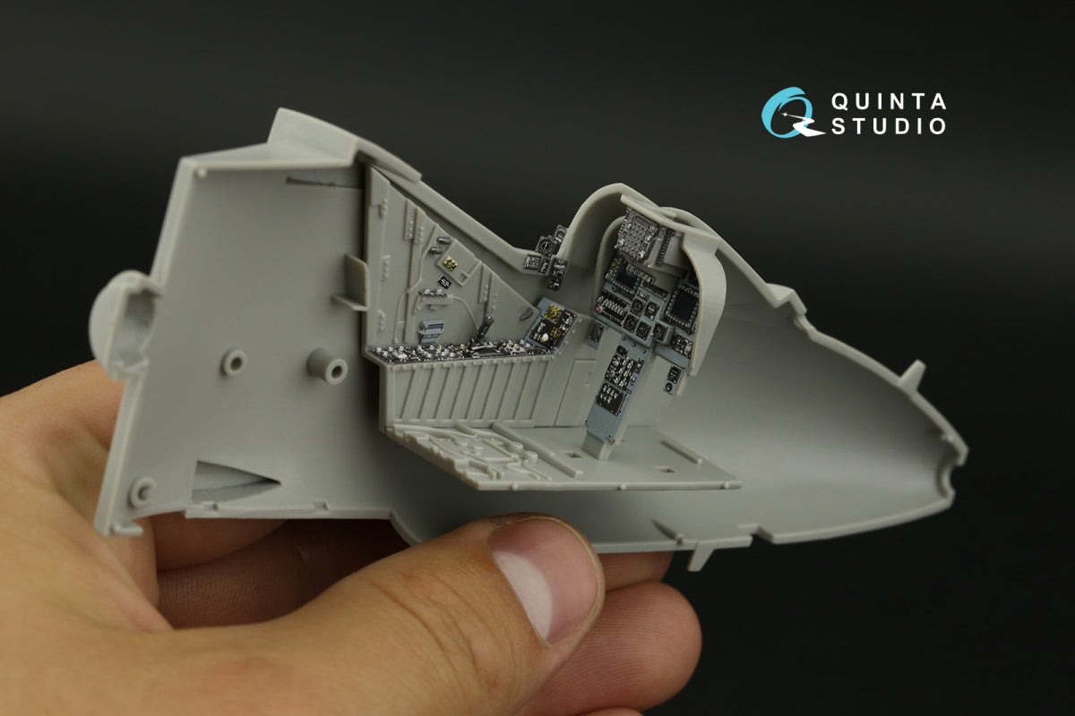Quinta Studio QDS-32194 AV-8B Harrier II late 3D-Printed &amp;amp; coloured Interior on decal paper (Trumpeter) (small version) 1/32 – zdjęcie 11