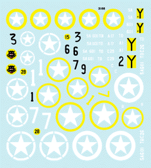 Star Decals 35-898 601e Bataillon de Chasseurs de Chars 1/35 – image 3