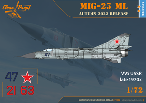 Clear Prop! CP72032 MiG-23ML/MLA Flogger-G ADVANCED KIT 1/72 – image 5