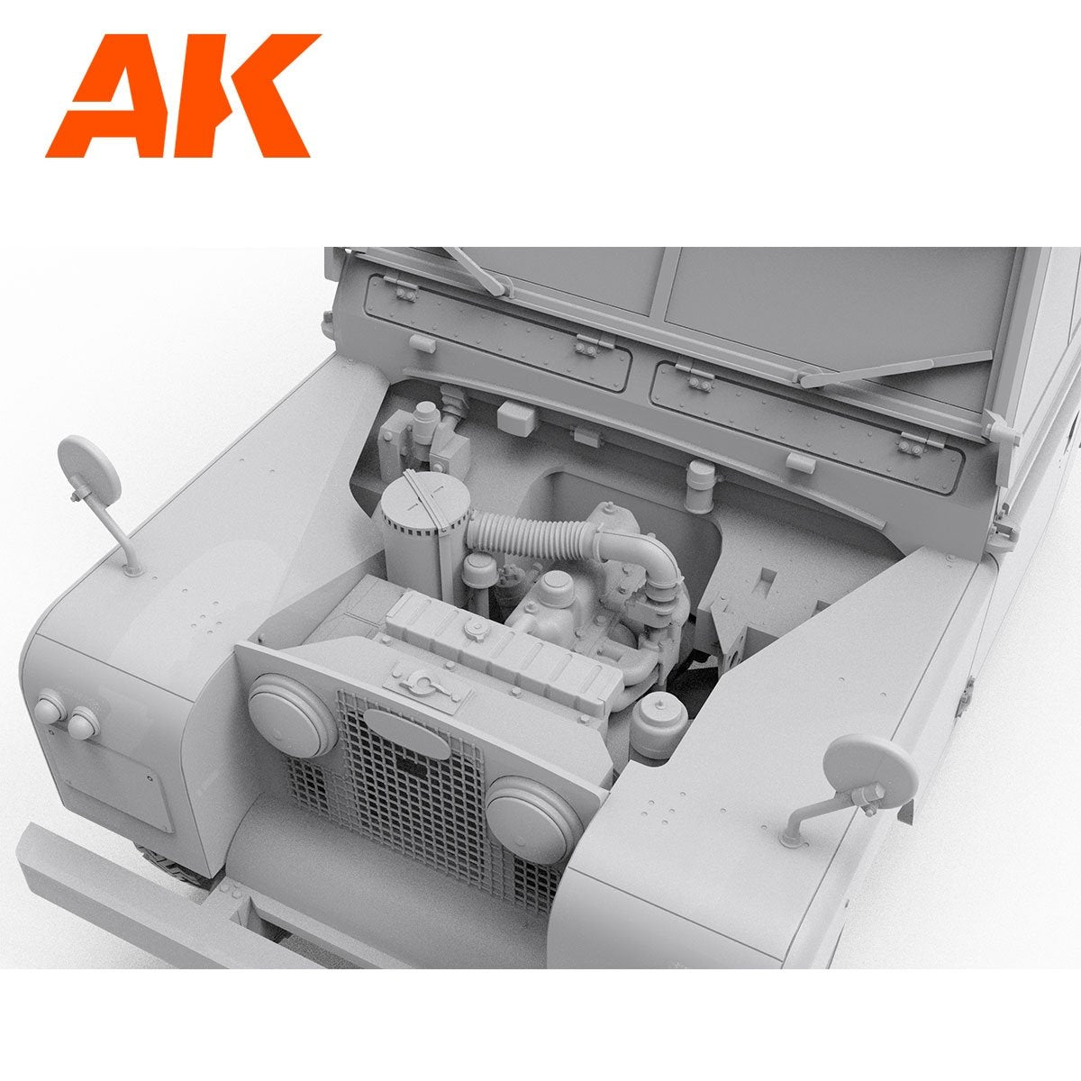 AK Interactive AK35013 LAND ROVER 88 SERIES IIA STATION WAGON 1/35 – zdjęcie 10