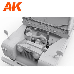 AK Interactive AK35013 LAND ROVER 88 SERIES IIA STATION WAGON 1/35 – zdjęcie 10