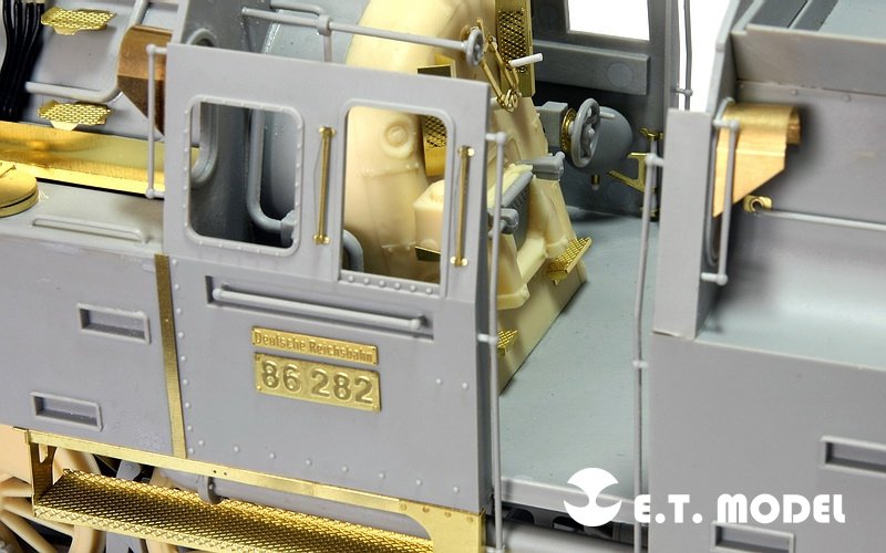 E.T. Model A35-001 Steam Locomotive BR86 DRG For TRUMPETER 00217 1/35 – Bild 13