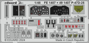 Eduard BIG49401 P-47D-25 MINICRAFT 1/48 – immagine 5
