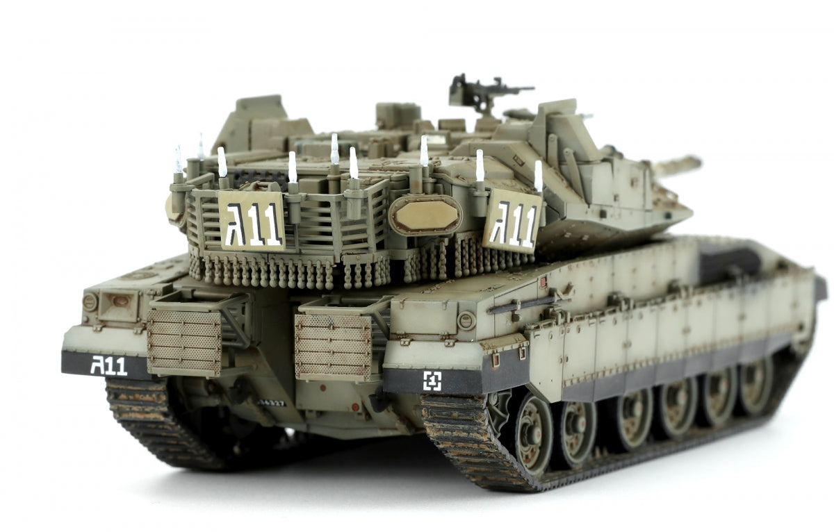 Meng Model 72-006 Israeli Main Battle Tank Merkava Mk.4M w/ Trophy Active Protection System 1/72 – zdjęcie 3