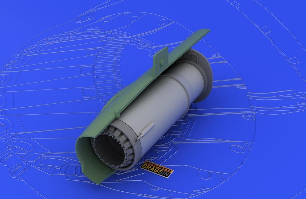 Eduard 648027 MiG-21MF/ SMT exhaust nozzle 1/48 (Eduard) – Bild 2