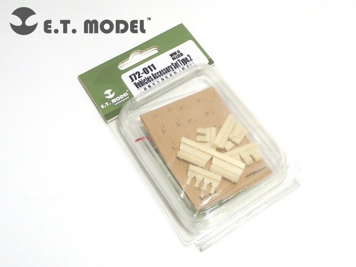 E.T. Model J72-011 WWII Allied Vehicles Accessory Set Type.2