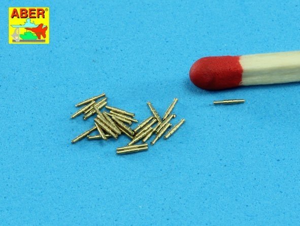 Aber 350L-72 Zestaw luf do H.M.S. Ark Royal 16 x 4,5in (114mm) QF Mk I; 32 x QF 2-pdr (40mm) Mark VIII Pom-Pom; 32 x 0,5in (12,7mm) Vickers Mk III 1/350 – zdjęcie 3