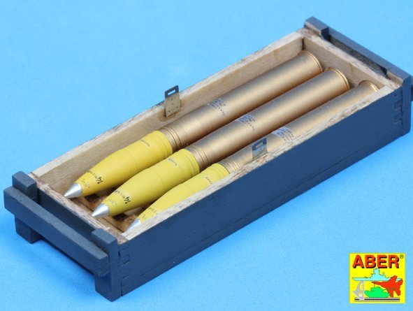 Aber 16014 8,8 cm Tiger I high-explosive Ammo with box 1/16 – zdjęcie 5