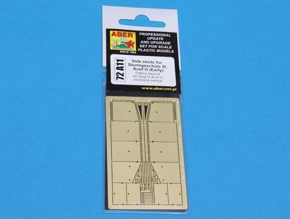 Aber 72A11 Jupes latérales pour Sturmgeschutz III (Early model) 1/72 – image 7